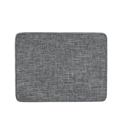 HomePop 24" Medium Square Storage Ottoman - Grey - color: Grey