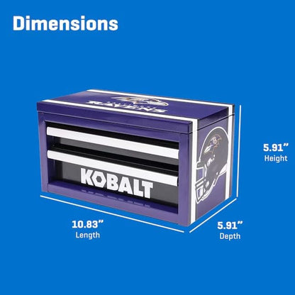 K.balt Mini Toolbox Baltimore - color: Purple, size: 2 Drawer