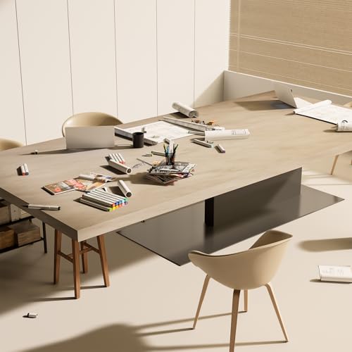 Bumoo Beige Limewash Peel and Stick Wallpaper 16" x 354"Concrete Cream and Ivory Contact Paper Self Adhesive Waterproof Matte Granite Wall Covering Vinyl Removable for Living Room Kitchen Bathroom Gym - size: 16" x 354"