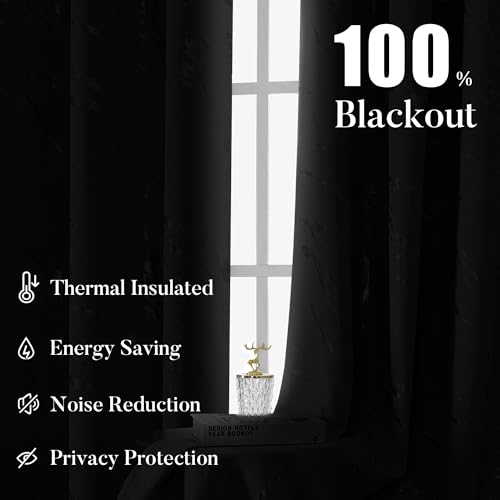 WUBODTI Silver Marble Blackout Curtains 84 inch Bedroom Grommet 2 Panels | Silver on white,metallic pattern,modern abstract,thermal insulated, room darkening,living room,privacy,window treatments - color: Grey White and Silver, size: 52"W x 84"L (Pack of