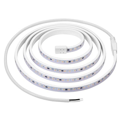 Maxxima 84 in. Hardwired LED Under Cabinet Strip Light, 3200 Lumens, 3000K | Warm White, Kitchen and Living Room 120V White Cove Lighting, No Power Supply Needed - size: 84 Inch