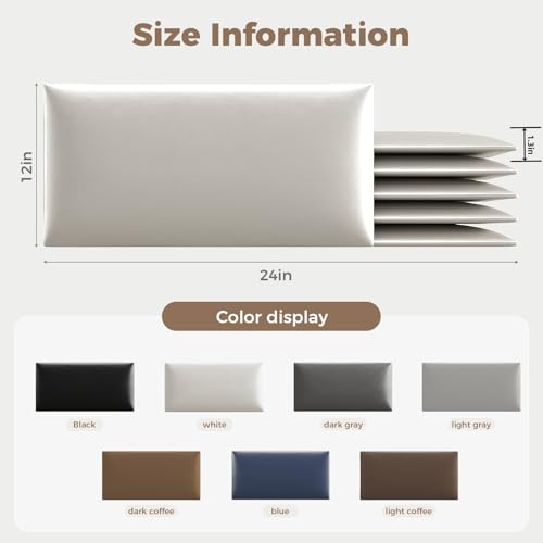 Purple Faux Leather Headboard for Queen Bed - 9-Panel Peel & Stick Wall-Mount or Freestanding Design, 24x12-Inch Upholstered Panels - color: Deep Purple