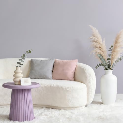 VEELIKE Dusty Lilac Peel and Stick Wallpaper Thick Light Purple Wallpaper for Girls Bedroom Nursery 15.7''x118'' Removable Self Adhesive Purple Contact Paper for Cabinets Shelves Drawers Wall Covering - color: Dusty Lilac, size: 15.7" x 118"