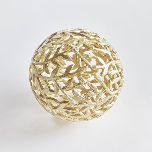 NAPA Home & Garden, Celine ORB Medium, 6 x 6 x 6, Gold