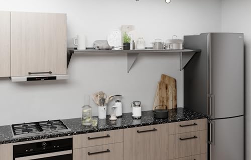 AmGood 18 in. x 72 in. Stainless Steel Wall Shelf | NSF | Metal Shelving | Garage, Laundry, Storage, Utility Room | Restaurant, Commercial Kitchen - size: 18 in. x 72 in.