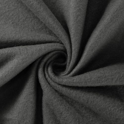 CAI TENG Fleece Throw Blanket Pack of 6 Blankets Bulk for Couch Bed 50x60 Kids Blanket Polar Fleece Fabric Soft Cozy Travel Blankets Lightweight Small Throws Wedding Gifts Yard Dark Grey - color: Dark Grey