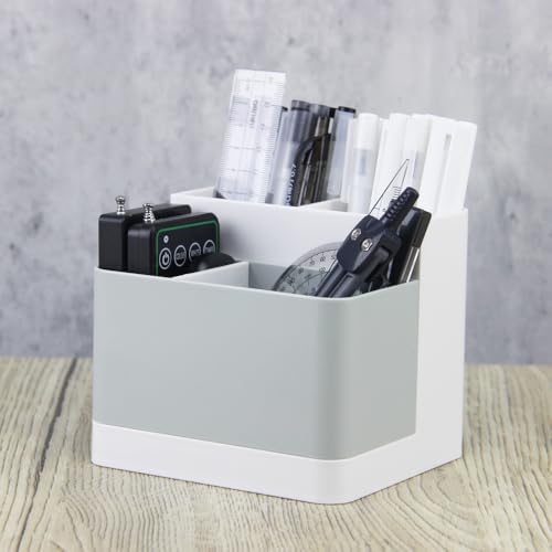 Desktop Storage Organizer, Pen and Pencil Cases Boxes, Pen or Pencil Holder Box Container for Desk, Office Supplies, Vanity Table