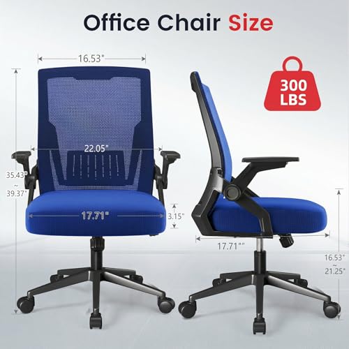 GTPLAYER Gaming Chair Racing Office Computer Ergonomic Video Game Chair Backrest and Seat Height Adjustable Swivel Recliner with Headrest and Lumbar Pillow Esports Chair Blue - color: Blue, size: Large
