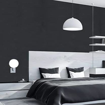 Arthome 35.4''x120'' Black Contact Paper, Self Adhesive Wallpaper Waterproof Gloss PVC Vinyl, Oil Proof,Wallpaper, Black Vinyl Paper for Walls,Furniture Cover Surface,Countertop,Kitchen,Shelf Liner - color: Black Matte, size: 35.4" x 120"