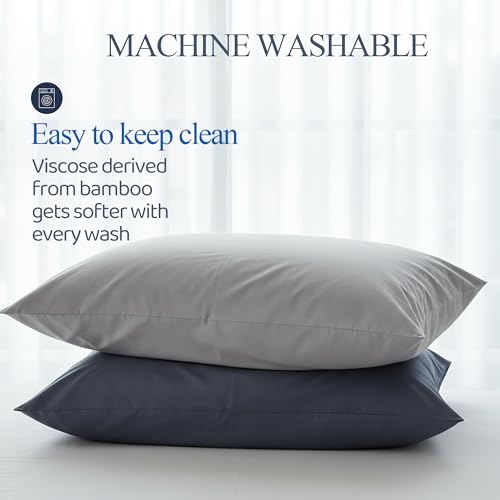 3 Piece Full Size Duvet Cover Set, 1 Bamboo Comforter Cover 82"x90" with 2 Pillow Shams 20"x26", Moisture-Wicking Silky Soft Texture, Breathable Soft Comfy White - color: White, size: Full