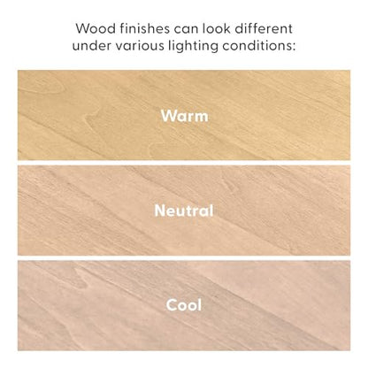 Plank+Beam Modern Console Table, 56 Inch, Blonde | Non-Toxic Finishes, Versatile Design, Modern Design, Easy Assembly, Modern Style, Quick Setup, Solid Wood - color: Blonde, size: 56 Inch