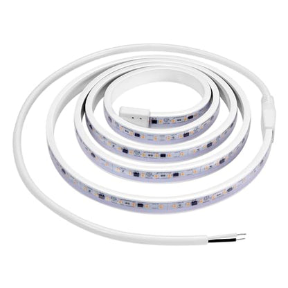 Maxxima 72 in. Hardwired LED Under Cabinet Strip Light, 2760 Lumens, 3000K | Warm White, Kitchen and Living Room 120V White Cove Lighting, No Power Supply Needed - size: 72 Inch