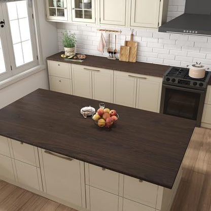 BAYYA Brown Wood Grain Wallpaper - color: Brown, size: 15.8" x 197"