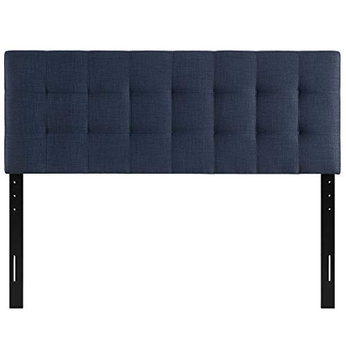 Ergode Lily Queen Linen Fabric Tufted Headboard - Elegant Bedroom Upgrade
