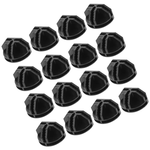 Lurrose 16pcs Sturdy Plastic Wire Cube Connectors for Modular Closets Sturdy Organizer Connectors Easy Assembly Storage Shelving System for Home and Office