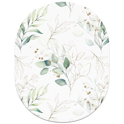 Rimilak Small Mouse Pad 6 x 8 Inch, Irregular Mini Mousepad, Boho Leaves | Non-Slip Rubber Base, Waterproof Compact Mouse Mat for Laptop Computer Wireless Mouse Keyboard Home Office Travel - color: Boho Leaves, size: 8L x 6W inches