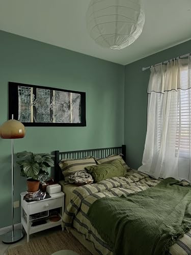 118''x17.7'' Green Peel and Stick Wallpaper Contact Paper Modern Self Adhesive Wall Paper Removable Renter Friendly Textured Solid Color Shelf Cabinet Vinyl Roll (118''x17.7'',Dark Green) - color: Dark Green, size: 17.7" x 118"