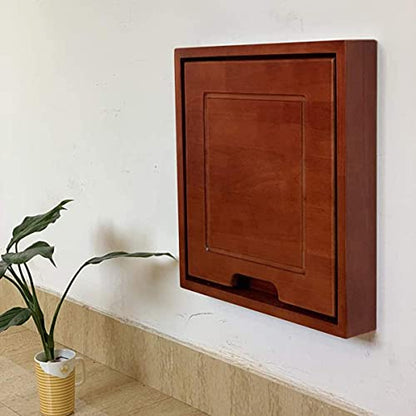Wall-Mounted Folding Chairs,Solid Wood Wall Chair Change Shoe Bench，can be Stored Without Occupying Space Applicable Scene Living Room - Bedroom - Aisle - Bathroom Etc - color: B