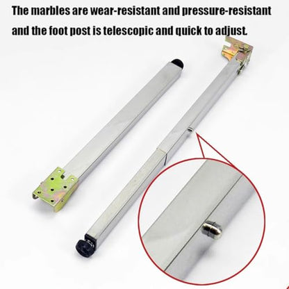 Stainless Steel Folding Table Legs - Adjustable Height, Metal Legs for Campervan & Wall Mounted Dining Table (Size: 70cm/27.5in) - size: 27.5 in