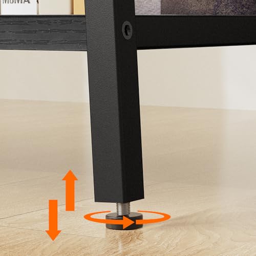 Coat Rack Freestanding with 3 Shelves and 7 Hooks | Coat Stand, Hall Tree Free Standing, Clothes Rack Stand Organizer, Industrial Style, Black - color: Black, style: 3 Shelves