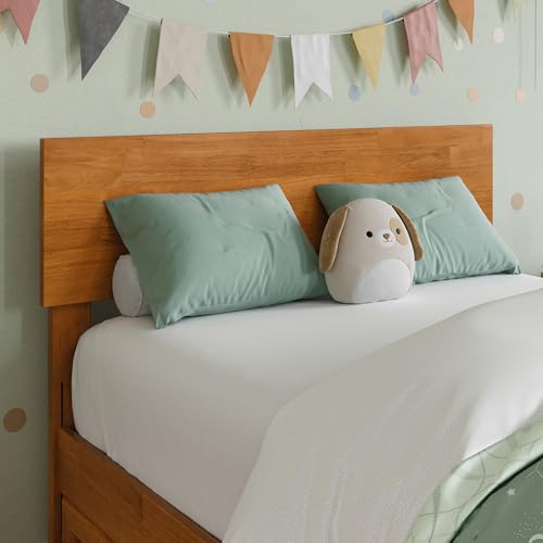 AFI, Orlando Twin Adjustable Modern Wood Panel Headboard, Light Toffee - color: Light Toffee, size: Twin