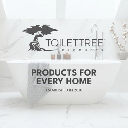 ToiletTree Products Stainless Steel Floor Shower Caddy - Corner Caddy Shelf for Bathroom and Bath Storage - Rust-Proof Caddy for Shampoo, Soap, and More