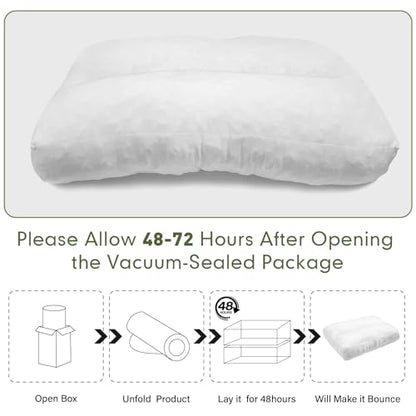 JZHLLA 3 PCS Shredded Foam Sofa Back Cushions Replacement Fluffy Memory Sponge Couch Pillow with Quilted Design 31x18x5 Inch Lumbar Support Pillow for Sofa Bed Floor - size: 3PCS