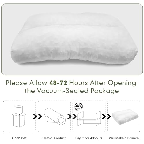JZHLLA Shredded Foam Sofa Back Cushions Replacement Fluffy Memory Sponge Couch Pillow with Quilted Design 31x18x5 Inch Lumbar Support Pillow for Sofa Bed Floor - size: 1PCS