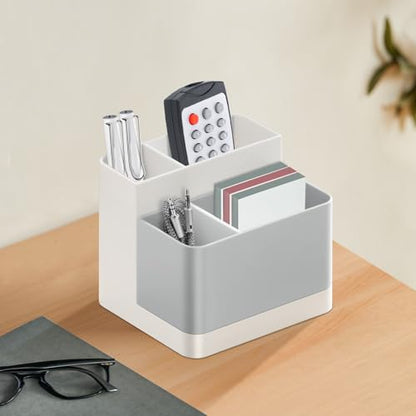Desktop Storage Organizer, Pen and Pencil Cases Boxes, Pen or Pencil Holder Box Container for Desk, Office Supplies, Vanity Table