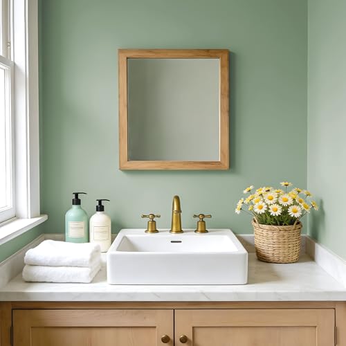 VEELIKE Wide Sage Green Peel and Stick Wallpaper Green Wallpaper 24"x118" - color: Sage Green, size: 24" x 118"