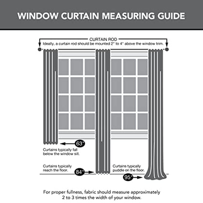 Sun Zero Columbia 2-Pack Thermal Energy Saving 100% Blackout Grommet Curtain Panel Pair, 50" x 95", Gray - color: Grey, size: 50"W x 95"L (Pack of 2)