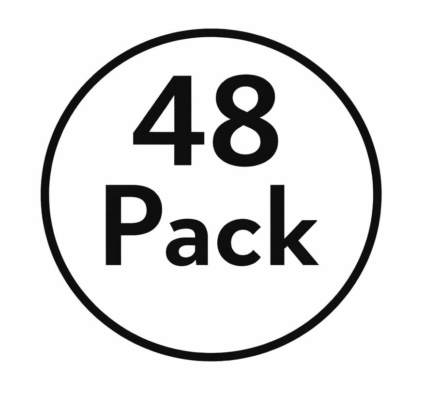 Sterilite 48 Pack Storage Box, 12 Quart Stackable Tote, Clear Plastic Container with Secure Snapping Lids for Home and Office Organization, White - size: 12Qt, style: 48 Pack