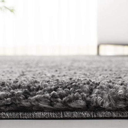 SAFAVIEH August Shag Collection Accent Rug - 2'3" x 4', Grey, Solid Design, Non-Shedding & Easy Care, 1.2-inch Thick Ideal for High Traffic Areas in Entryway, Living Room, Bedroom (AUG900F) - color: Grey, size: 2'3" x 4' (Rectangular)