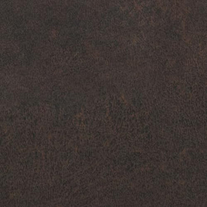 SIMPLIHOME Milltown 27" Wide Vegan Leather Ottoman in Distressed Brown | Contemporary ottoman with a cushioned seat for bedroom seating; rectangle footstool, footrest or bench. - color: Distressed Brown, style: Small Ottoman Bench