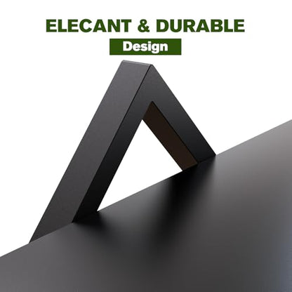 2 Pack Wall Planters for Indoor Plants, Black | 2-Tier Floating Wall Shelves, Wall Mounted Plant Holder Stand, For Bathroom Living Room Bedroom Kitchen Office - color: Black-2pack