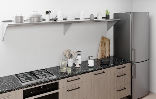 AmGood 18 in. x 96 in. Stainless Steel Wall Shelf | NSF | Metal Shelving | Garage, Laundry, Storage, Utility Room | Restaurant, Commercial Kitchen - size: 18 in. x 96 in.
