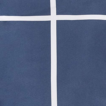 Amazon Basics 5-Piece Lightweight Microfiber Comforter Set with Sheets, Bed-in-a-Bag, Navy with Grey Plaid Bedding, Twin/Twin XL - color: Navy and Grey Plaid, size: Twin/Twin XL, style: 1-Pack