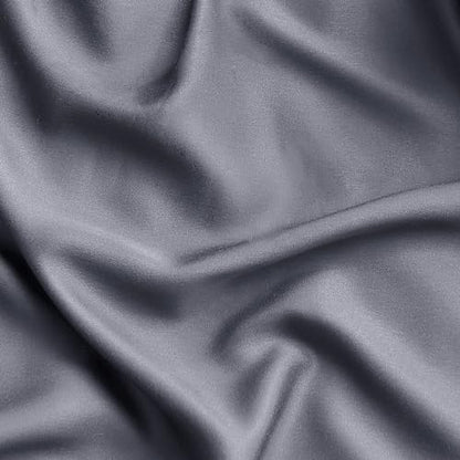 Bedsure PureWoven 100% Rayon Derived from Bamboo, Queen Sheets, 4 Pieces | Cooling Sheets for Hot Sleepers, Breathable & Silky Soft, 16" Deep Pocket, Hotel Luxury Bedding, Dark Grey - color: 01 - Dark Grey, size: Queen