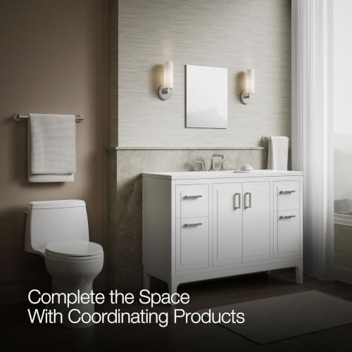 Kohler 55060-NA Embark Slim Medicine Cabinet Mirror, Adjustable Shelves, Bathroom Organizers and Storage, 16 in. W x 20 in. H - size: 16 in. x 20 in., style: Flat Edge