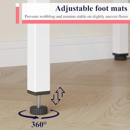 Lutown-Teen Square Bar Table, High Top Table - Industrial Metal Frame for Small Spaces & Narrow Kitchens, 23.6x23.6x36.9 in (LxWxH), Easy Assembly, Beige and White - color: Beige + White