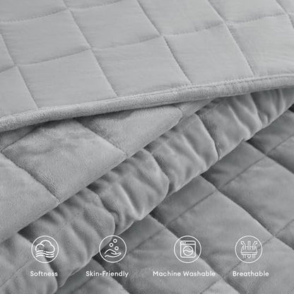 Velvet Quilt Oversized King Size, Luxury Soft Bedding Set, Lightweight Cozy Warm Quilted 3-Piece Velvet Coverlet Bedspread Sets with 2 Pillow Shams for All Season Grey - color: Grey, size: Oversized King(120"x120")