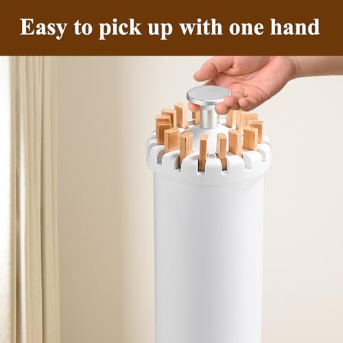 Foldable Clothes Drying Rack, Portable Garment Drying Rack for Indoor Outdoor, Space Saving Laundry Drying Rack, Sturdy Clothing Air Dryer Hanger for Balcony Bedroom Laundry Room