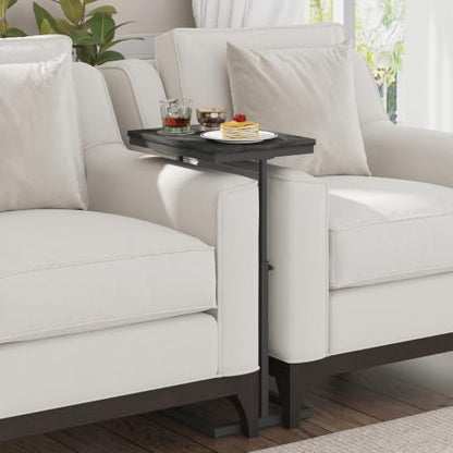TUTOTAK End Table, Side Table, Tall Couch Table, Sofa Table | for Living Room, Bedroom, Grey TB01BY083P - color: Grey, size: 1 Pack, style: Large