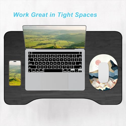Rimilak Small Mouse Pad 6 x 8 Inch, Irregular Mini Mousepad, Ink Sunrise | Non-Slip Rubber Base, Waterproof Compact Mouse Mat for Laptop Computer Wireless Mouse Keyboard Home Office Travel - color: Ink Sunrise, size: 8L x 6W inches