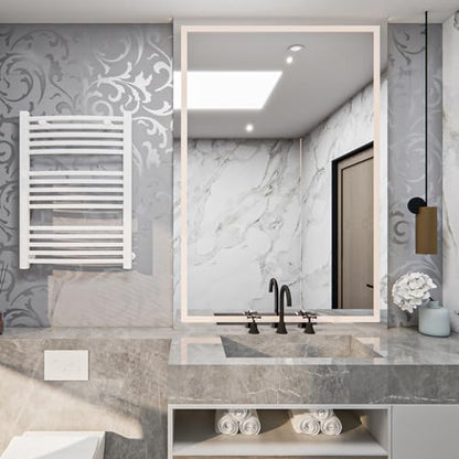 mamonhome Silver Grey Peel and Stick Wallpaper - 20.8" x 393" Self-Adhesive Non-Woven Wall Decals for Modern Living Room, Bedroom, Kitchen - color: flower