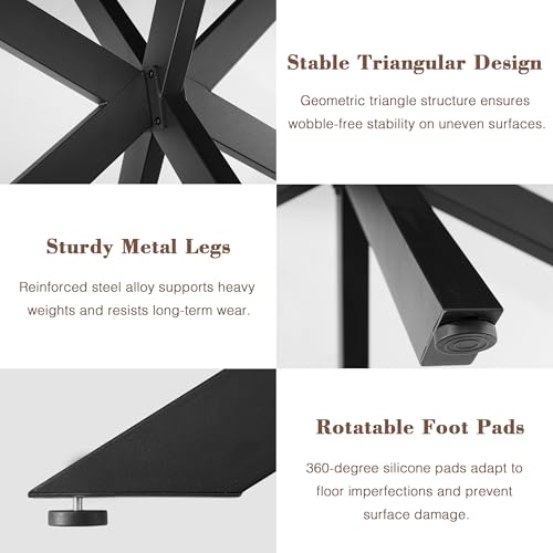 Extendable Dining Room Table for 4 6 8,55"-70" Kitchen Table Leaf,Black | Expandable Rectangle Dining Table,Wood Dining Table w/ Hidden Leaf & Storage, Space Saving, Kitchen Dining Living Room,Modern - color: Removable Leaf 55"-71" Black
