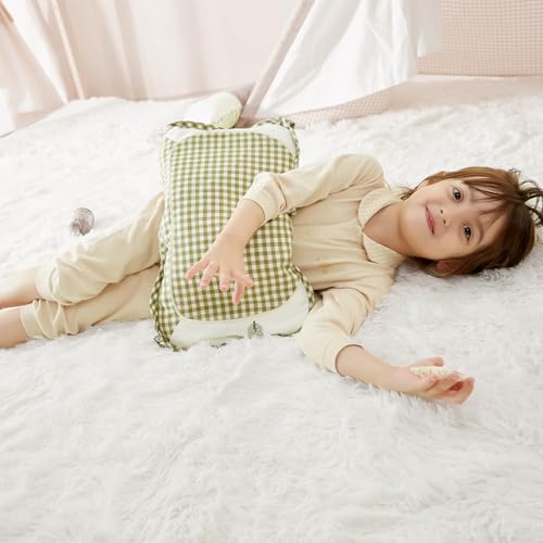 BENRON Cream White Fluffy Rugs for Living Room Bedroom 4x6, Washable | Modern Plush Rug for Kids Children Girls Room Decor, Area Rug for Nursery Kitchen Dining Table, Non Slip Indoor Floor Carpets - color: Cream White, size: 4' x 6' (Rectangular)
