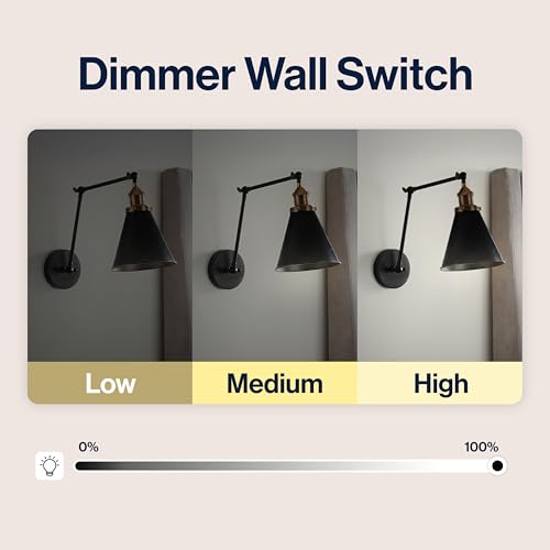 JONATHAN Y Rover 1-Light Wall Sconce 7", Black/Brass Gold | Adjustable Arm, Hardwired Bedside Reading Swing Arm, Farmhouse Cone Shade, Metal Hardwired Indoor Fixture, LED Bulbs Included - color: Black/Brass Gold, size: Set of 1