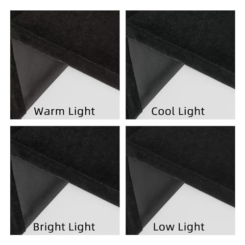 Joydeco Black Velvet Curtains 63 inch Length 2 Panels, Luxury Blackout Rod Pocket Thermal Insulated Window Curtains, Super Soft Room Darkening Drapes for Living Dining Room Bedroom,W52 x L63 inches - color: Rod Pocket | Black, size: 52"W x 63"L (Pack of 2