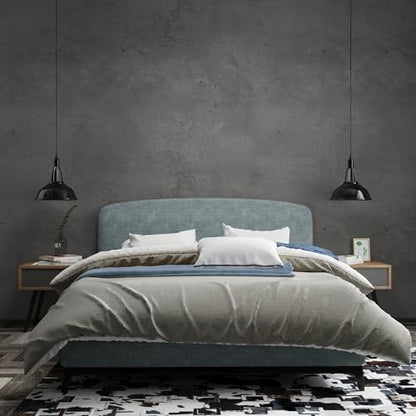 3yecao 16"×1181" 3D Extra Thick Large Size Darker Grey Black Concrete Wallpaper Peel Stick Waterproof Dark Gray Concrete Cement Contact Paper Adhesive Textured Sticker for Bedroom Bathroom Gym Walls - color: Dark Gray, size: 16" x 1181"